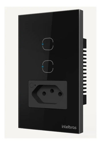 Tomada Inteligente Wi-Fi ETS 2002 Preto