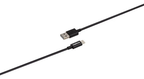 Cabo USB-C 1,2m PVC EUAC 12PP Preto