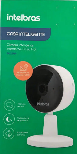 CAMERA INTELIGENTE IM1 WIFI FULLHD BRANCO 2MP