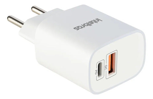 Fonte de Alimentação AC/DC Fonte USB EC 11 Power 20W Branco