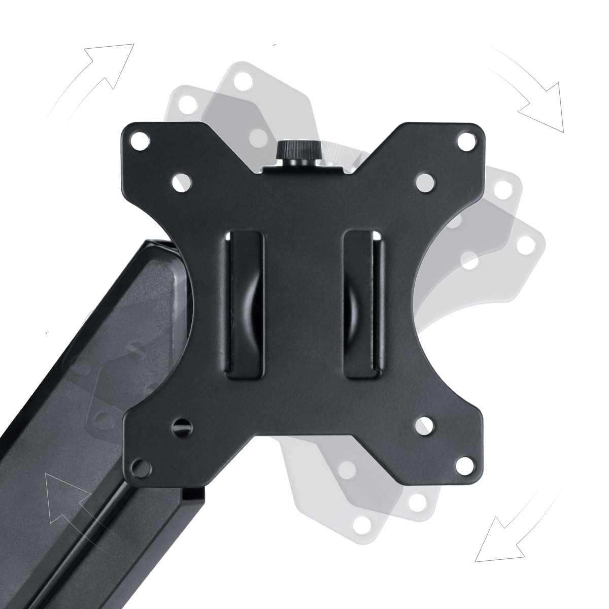 SUPORTE DE PAREDE ARTICULADO PARA MONITOR DE 17- 32 C/ PISTAO A GAS - PW01A