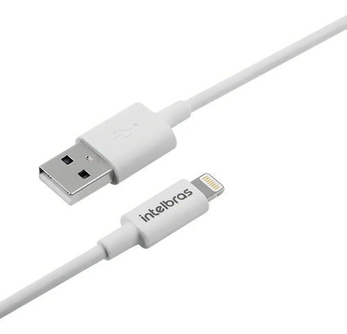 CABO USB LIGHTNING 1.2M PVC BRANCO EUAL12PB