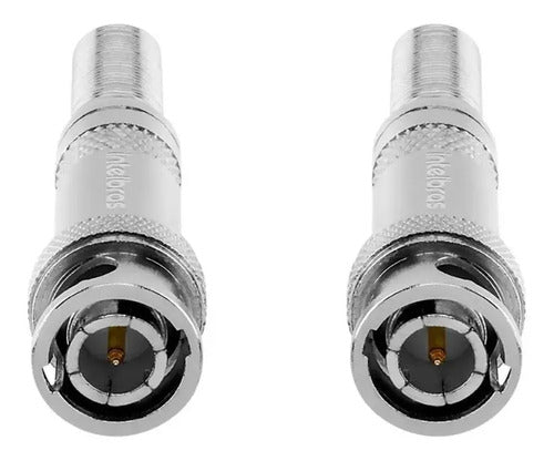 CONECTOR BNC MOLA CONEX 1000 (PAC C/ 10 PCS)
