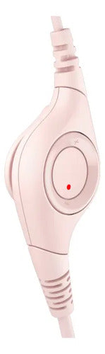 FONE DE OUVIDO HEADSET COM FIO USB LOGITECH H390 ROSA 981-001280