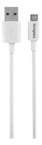 CABO USB MICRO B 1.2M PVC BRANCO EUAB12PB