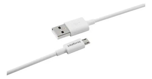 CABO USB MICRO B 1.2M PVC BRANCO EUAB12PB