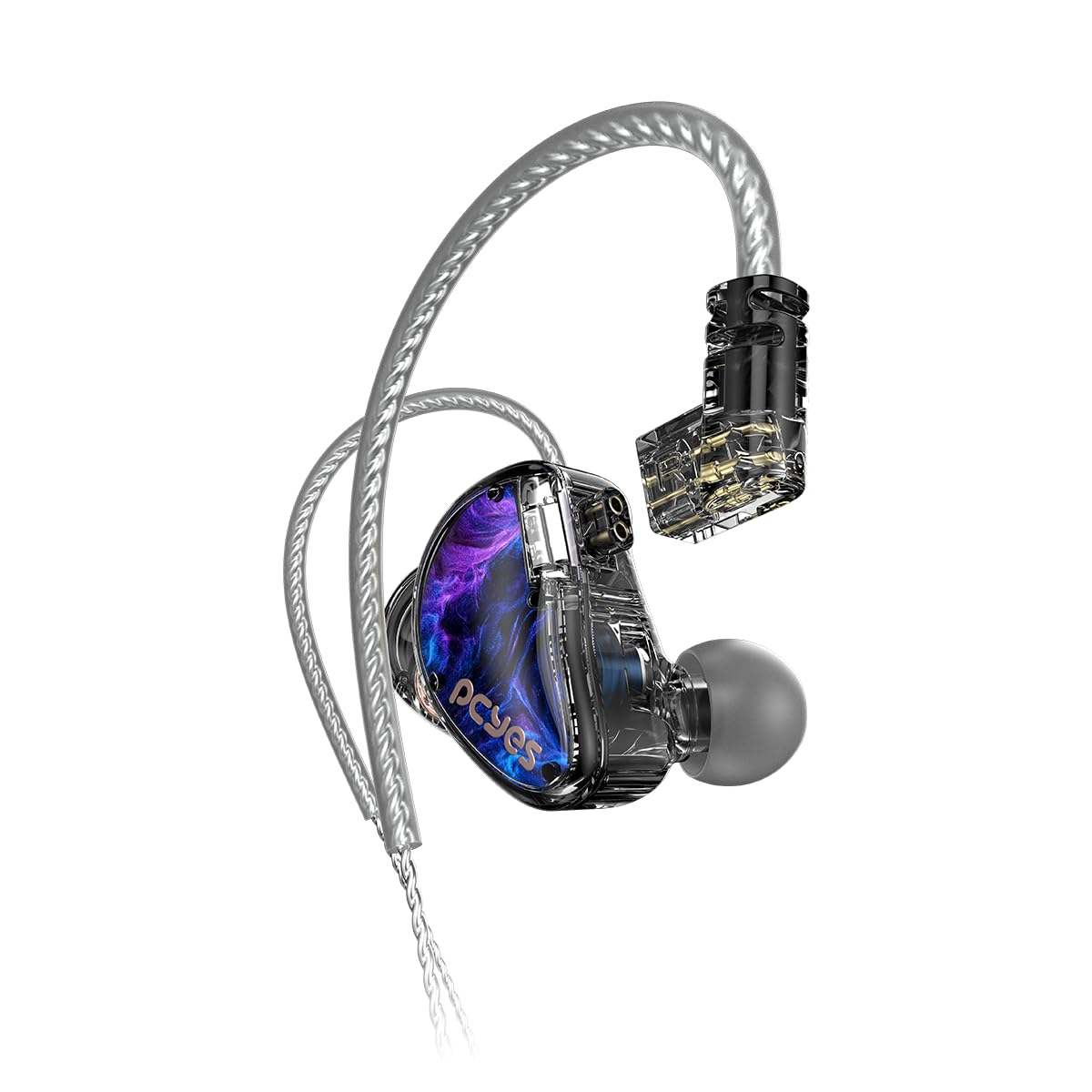 FONE DE OUVIDO GAMER PCYES NEBULLA, DRIVER DINAMICO 10MM, INTRA AURICULAR, P3 3,5MM, CABO DESTACAVEL 1,6M - FPN1DD