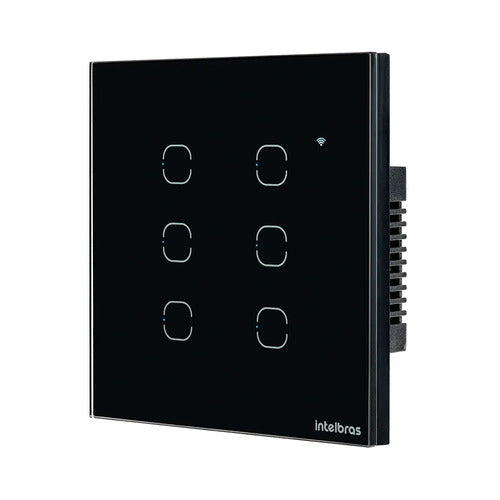 INTERRUPTOR TOUCH WI-FI 6 TECLAS EIW 1006 PT