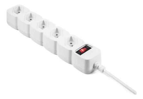 PROTETOR ELETRONICO C 5 TOMADAS EPE 205 BR