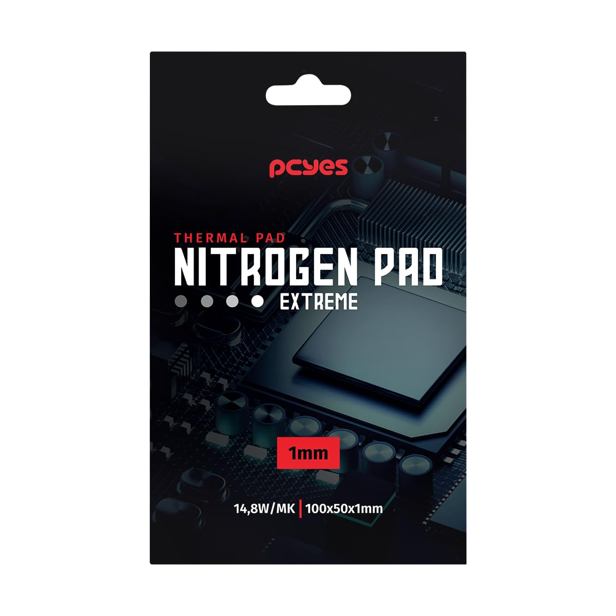 THERMAL PAD PCYES NITROGEN EXTREME 100 X 50 X 1,0MM 14,8W/MK | PCYNPE10148