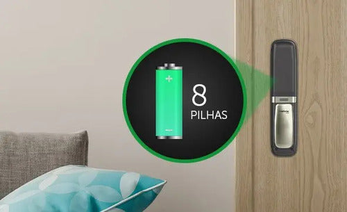Fechadura Digital Intelbras FR 630 Preto