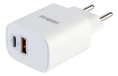 Fonte de Alimentação AC/DC Fonte USB EC 11 Power 20W Branco