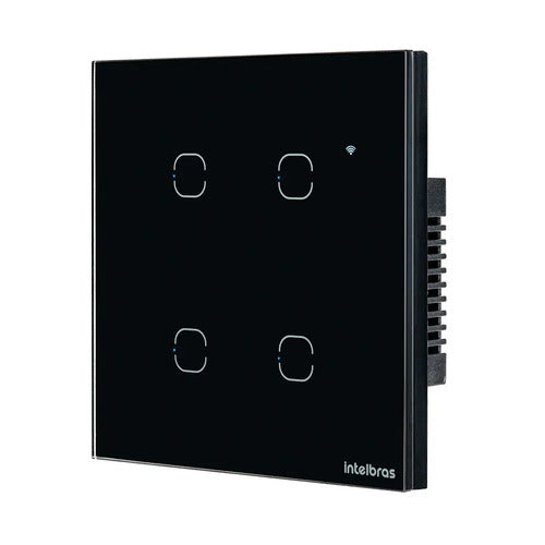 INTERRUPTOR TOUCH WI-FI 4 TECLAS EIW 1004 PT
