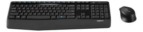 COMBO TECLADO E MOUSE SEM FIO LOGITECH MK345 USB CINZA ABNT2 920-007821