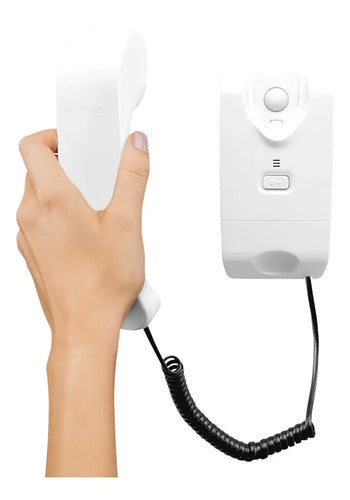 Extensão Áudio para Vídeo Porteiro intelbras 1010 EA Branco