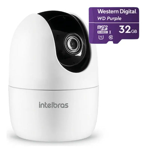 CAMERA DE VIDEO WI-FI IM4 3MP C/ MICROSD 32GB
