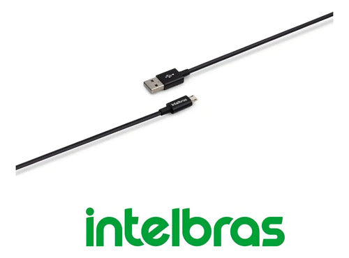 Cabo USB - Micro USB 1,2m PVC Preto EUAB 12PP