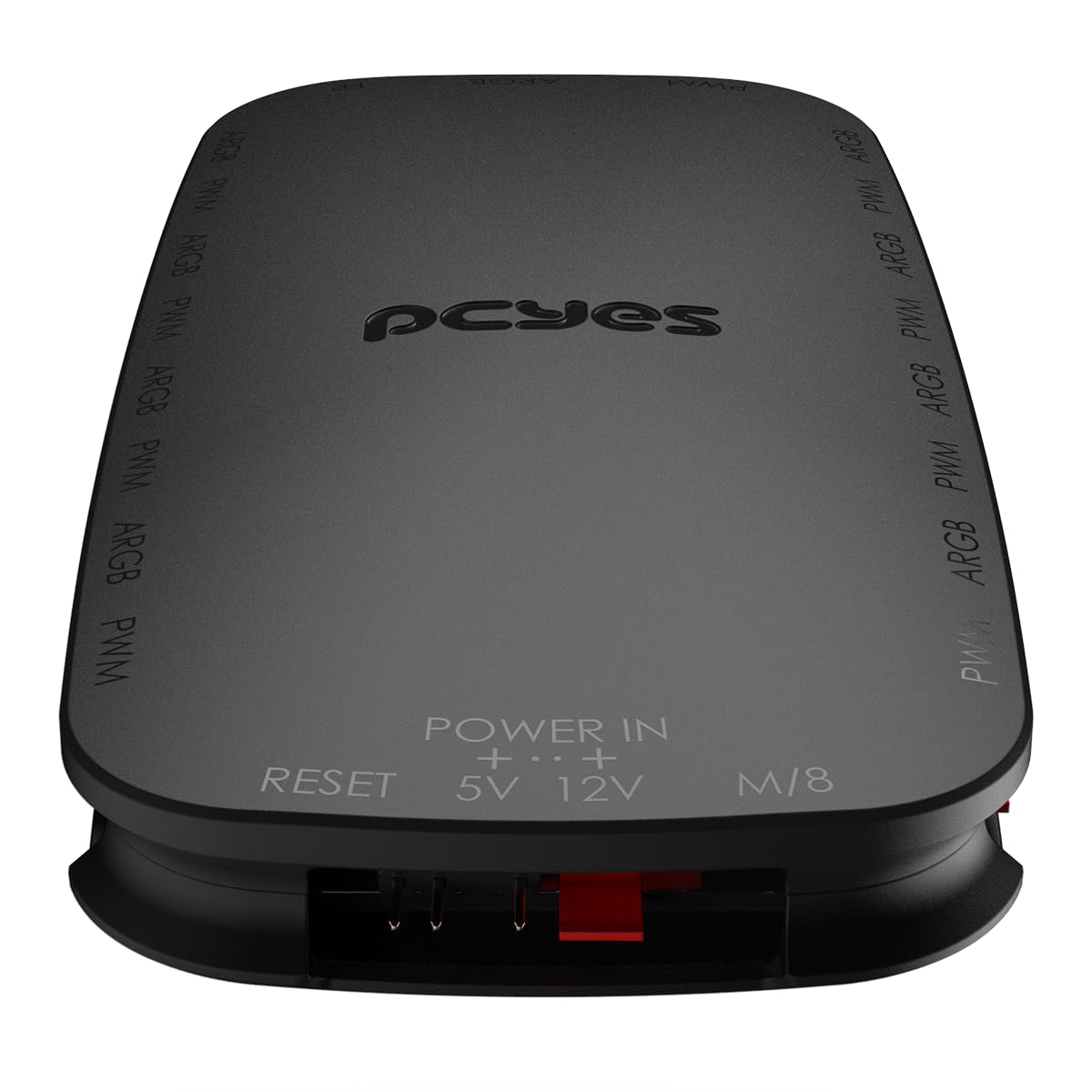 CONTROLADOR DE FAN PCYES LIGHT CORE BLACK VULCAN 9 PORTAS PWM + ARGB - PELC9PVBR