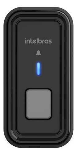 Campainha Sem Fio Com Bateria CIB 101S Preta