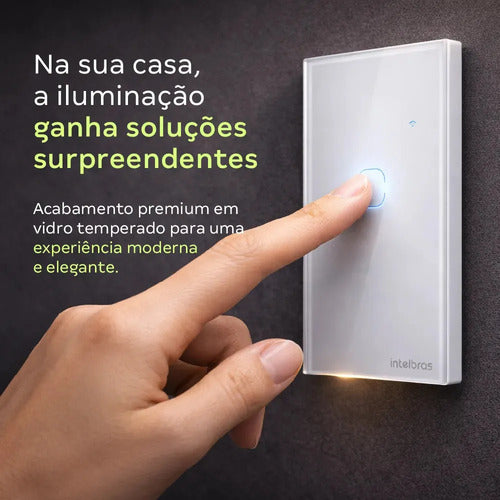 INTERRUPTOR TOUCH WI-FI 3 TECLAS EIW 1003 BR