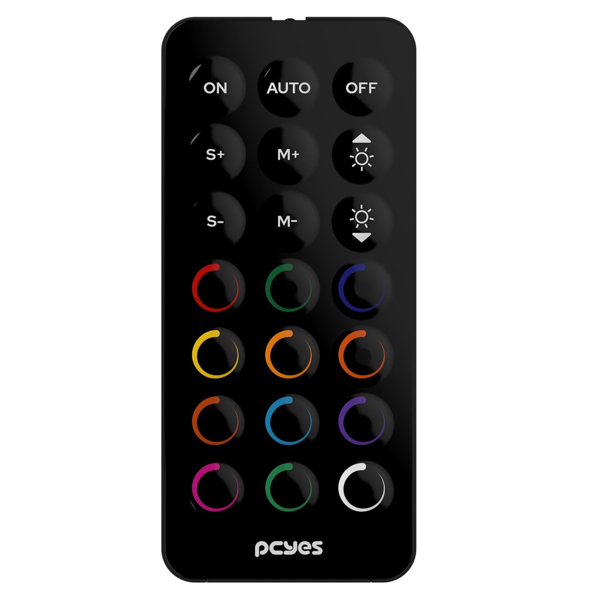 CONTROLADOR DE FAN PCYES LIGHT CORE BLACK VULCAN 9 PORTAS PWM + ARGB - PELC9PVBR