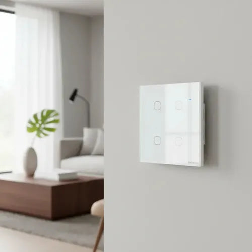 INTERRUPTOR TOUCH WI-FI 4 TECLAS EIW 1004 BR