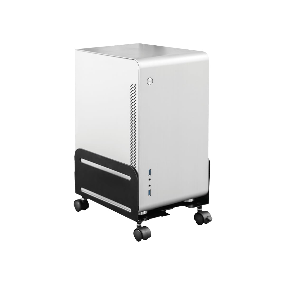 SUPORTE PARA GABINETE CPU AJUSTAVEL COM RODAS - PLMSC02