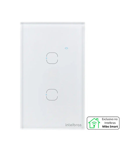 INTERRUPTOR TOUCH WI-FI 2 TECLAS EIW 1002 BR
