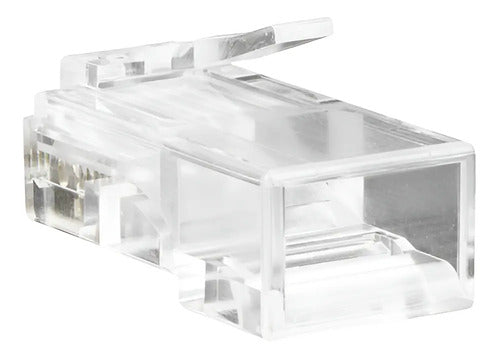 Conector CONEX 1000 RJ45 Cat5e c/ 50 un. Transparente Intelbras