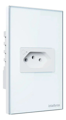 Tomada Inteligente Wi-Fi ETS 1001 Branco
