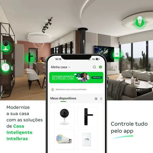 TOMADA DUPLA 10A WI-FI ETW 1002 PT