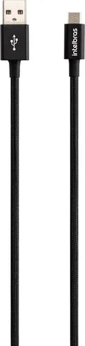 CABO USB - MICRO USB 1,5M NYLON PRETO EUAB 15NP