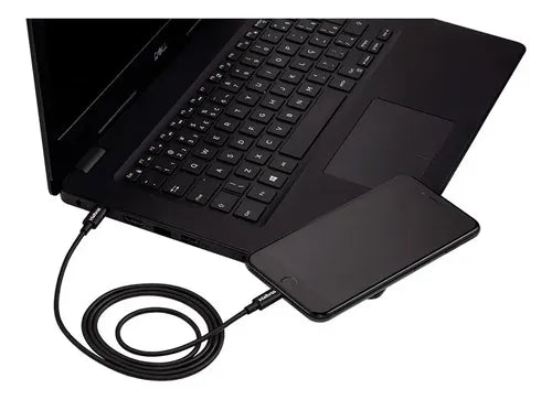 CABO USB-C - LIGHTNING 1,2M PVC PRETO EUCL 12PP