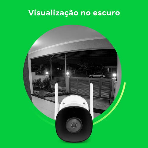 Câmera de Vídeo Wi-Fi Full HD iM5 SC Branca