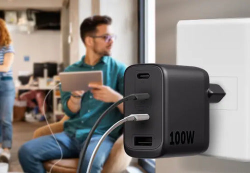 Carregador Turbo EC 31 POWER 100W GAN Intelbras