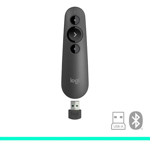 APRESENTADOR SEM FIO LOGITECH R500S GRAFITE