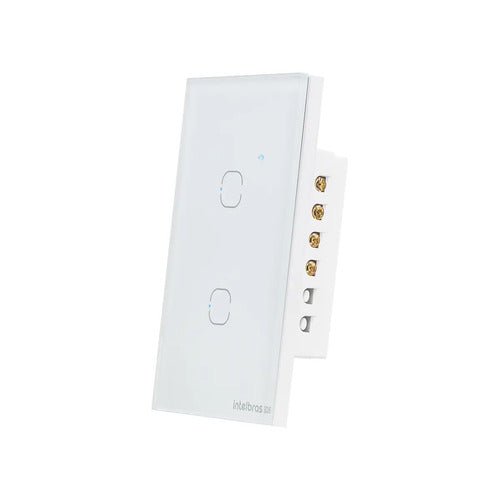 INTERRUPTOR TOUCH WI-FI 2 TECLAS EIW 1002 BR