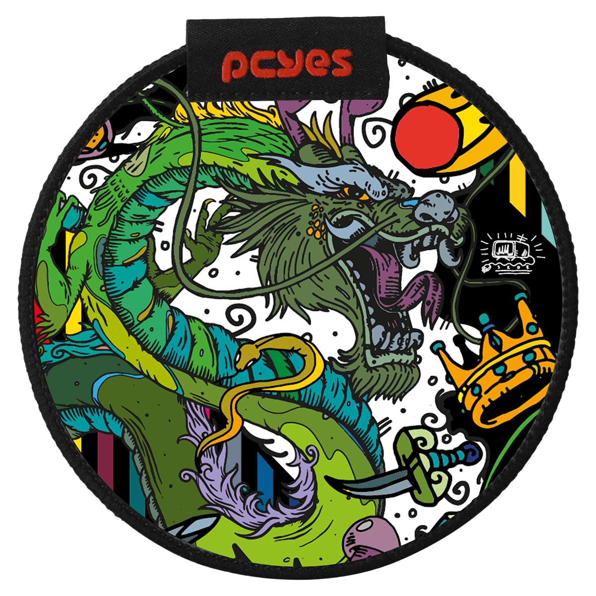 MOUSE PAD GAMER PCYES ANCIENT DRAGON EXTENDED - 900 X 420MM - PMA90X42