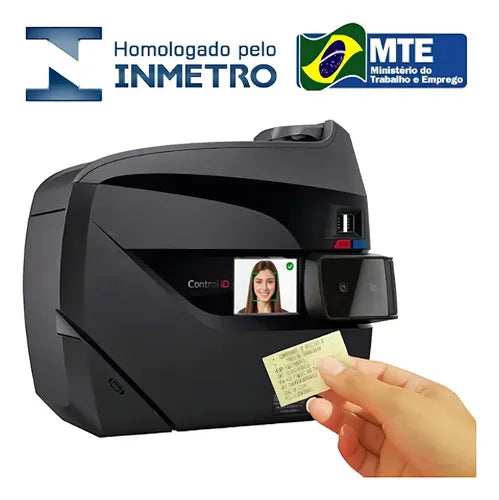 Relógio de Ponto Control ID REP iDClass Facial
