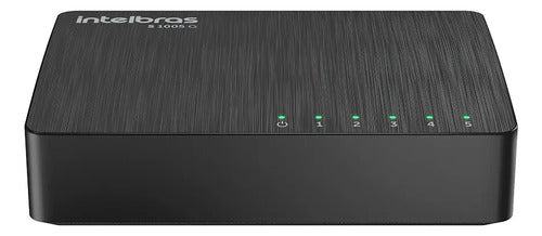 SWITCH INTELBRAS 5P SKD S1005G NAO GERENCIAVEL PRETO