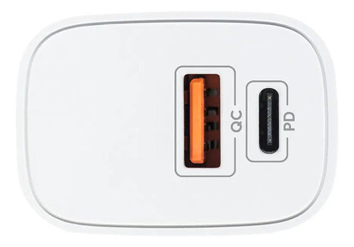 Fonte de Alimentação AC/DC Fonte USB EC 11 Power 20W Branco